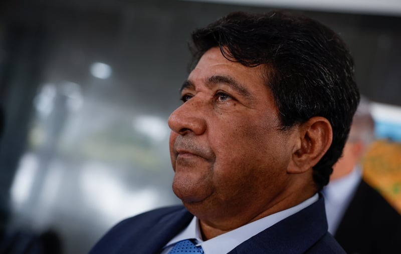 O presidente da CBF Ednaldo Rodrigues.