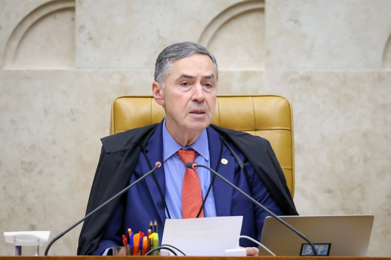 Ministro Luís Roberto Barroso, presidente do STF.