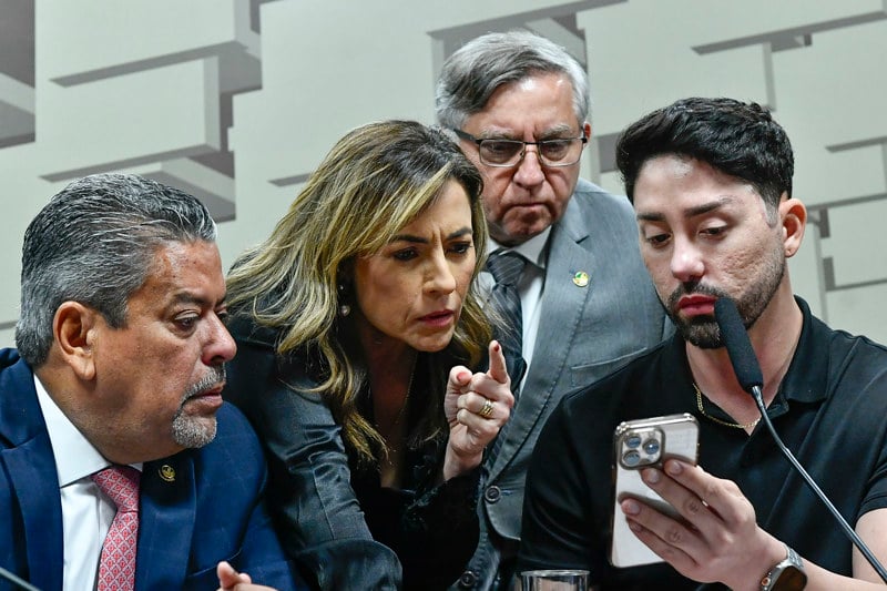 CPI das Bets - Foto: Geraldo Magela/Agência Senado