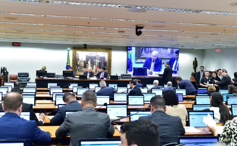 Sessão da Comissão de Constituição, Justiça e Cidadania da Câmara dos Deputados.