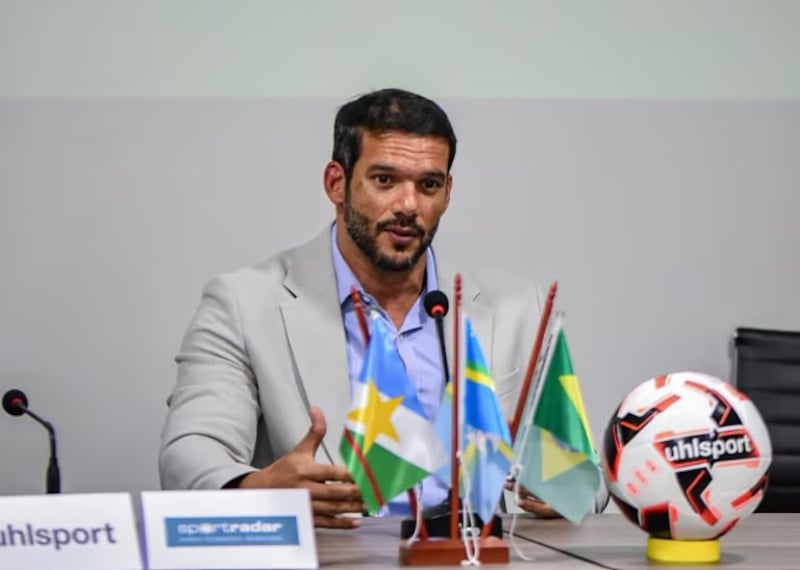Samir Xaud é candidato único na eleição à presidência da CBF neste domingo.