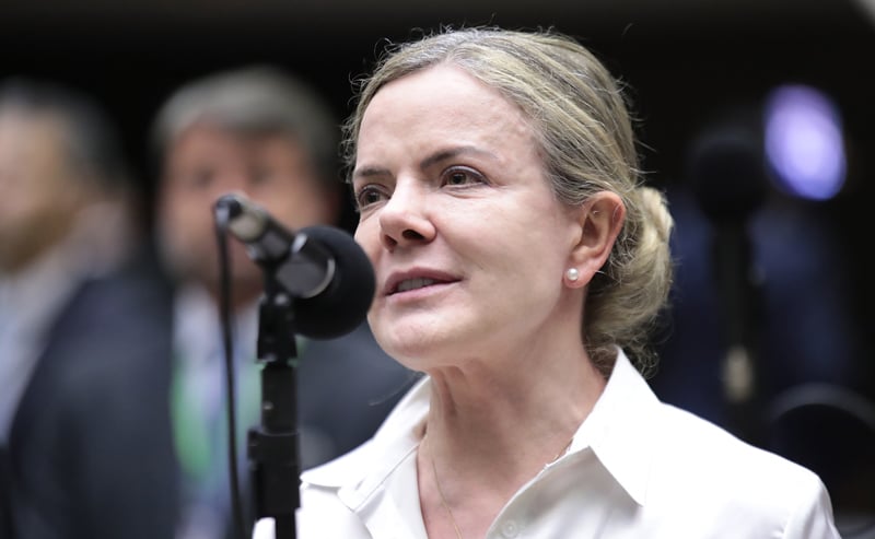 Gleisi Hoffmann classificou como 