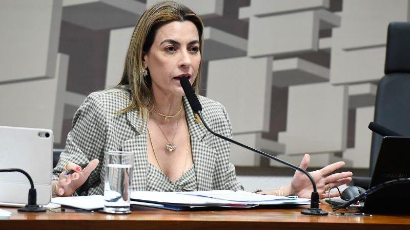A senadora Soraya Thronicke (Podemos-MS) é a relatora da CPI das Bets.