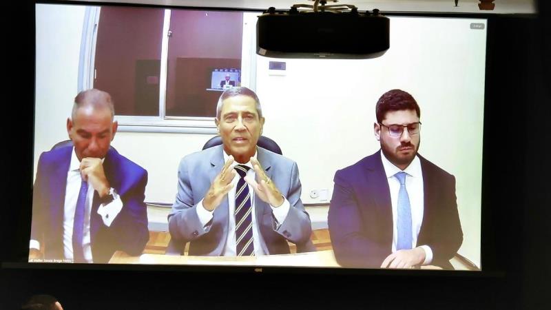 Ex-ministro prestou depoimento por videoconferência nesta terça (10), direto do Rio de Janeiro.