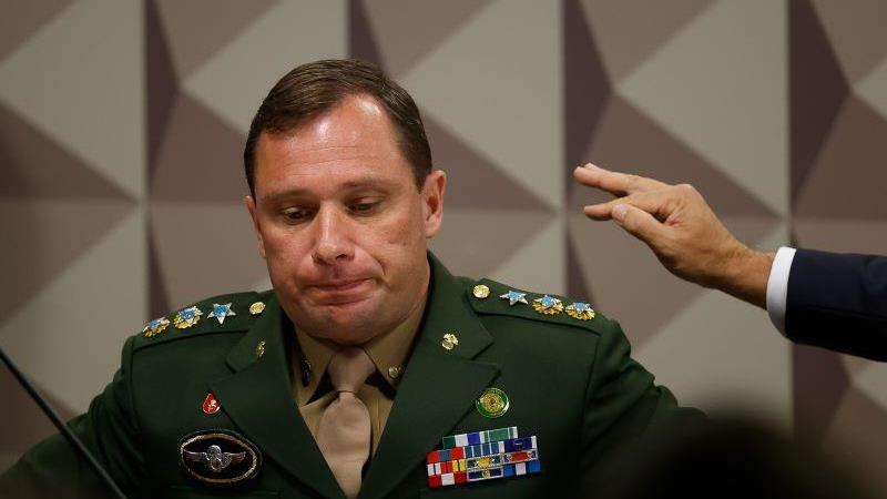 O tenente-coronel Mauro Cid, delator no processo em que Bolsonaro é réu.