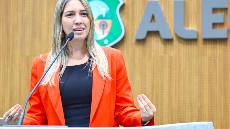 Larissa Gaspar é deputada estadual e preside a Frente Parlamentar