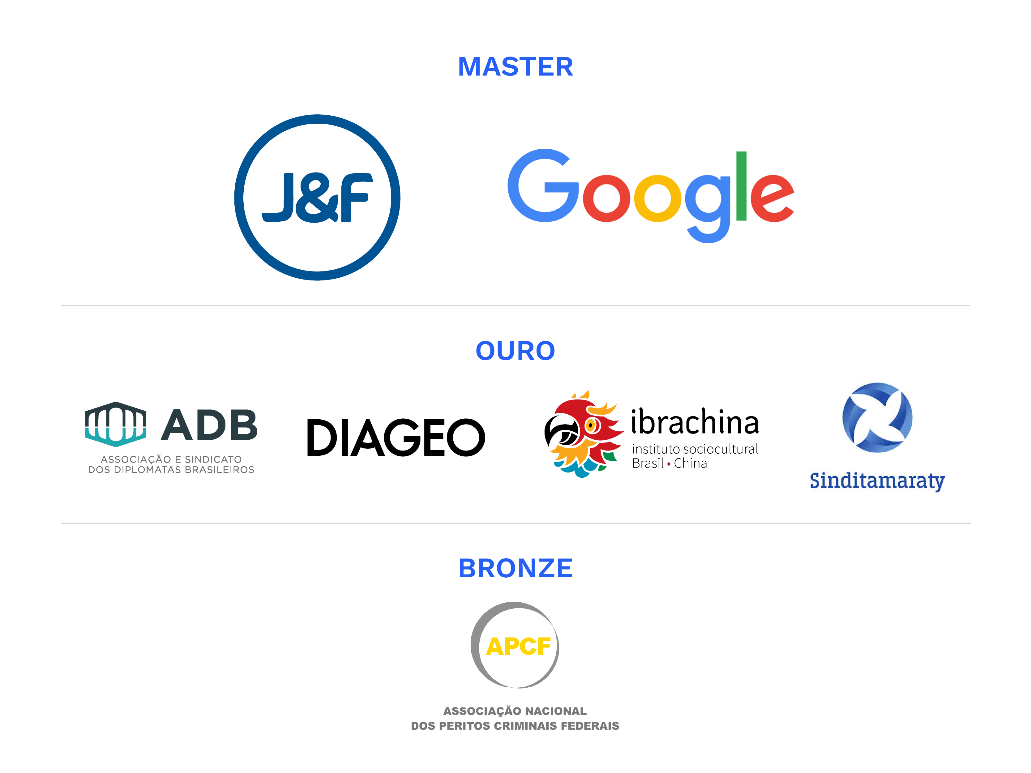 Patrocinadores do Prêmio Congresso em Foco.