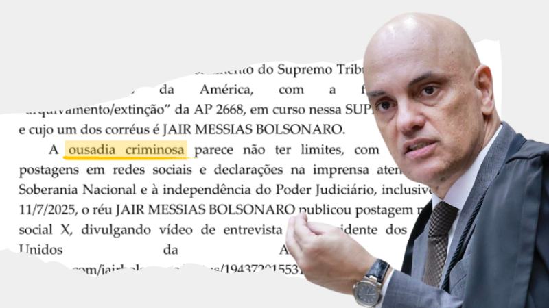 Moraes aponta 