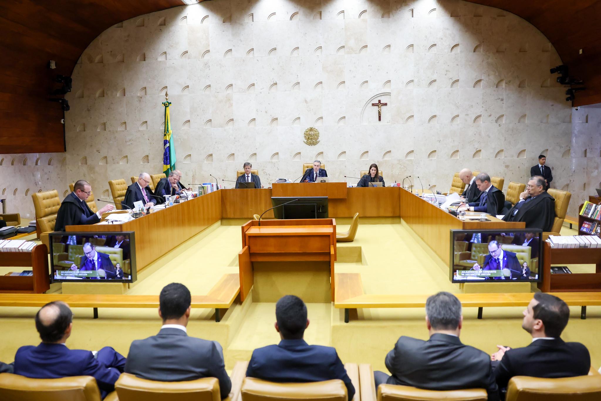 Ministros receberam apoio de sete partidos políticos brasileiros após anúncio de sanções pelos Estados Unidos.