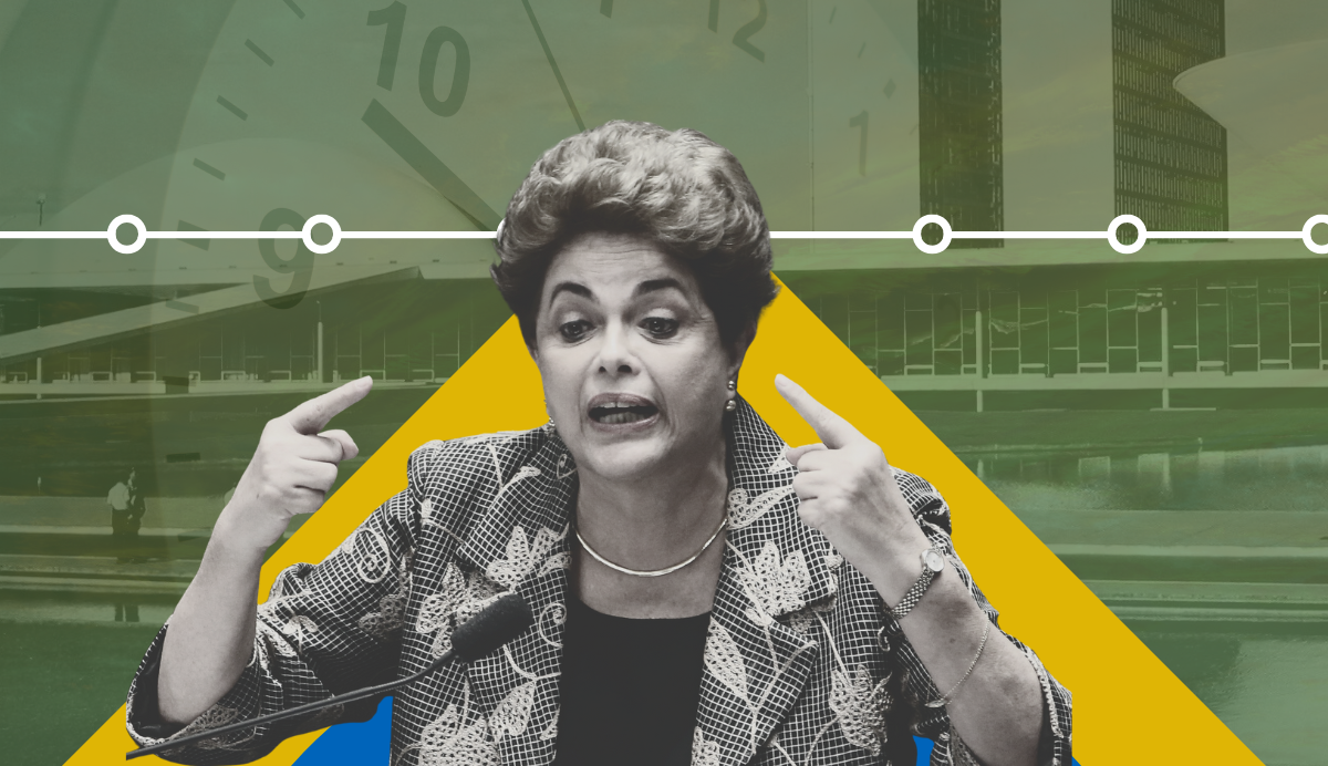 Dilma perdeu o mandato, mas teve os direitos políticos preservados pelo Senado.
