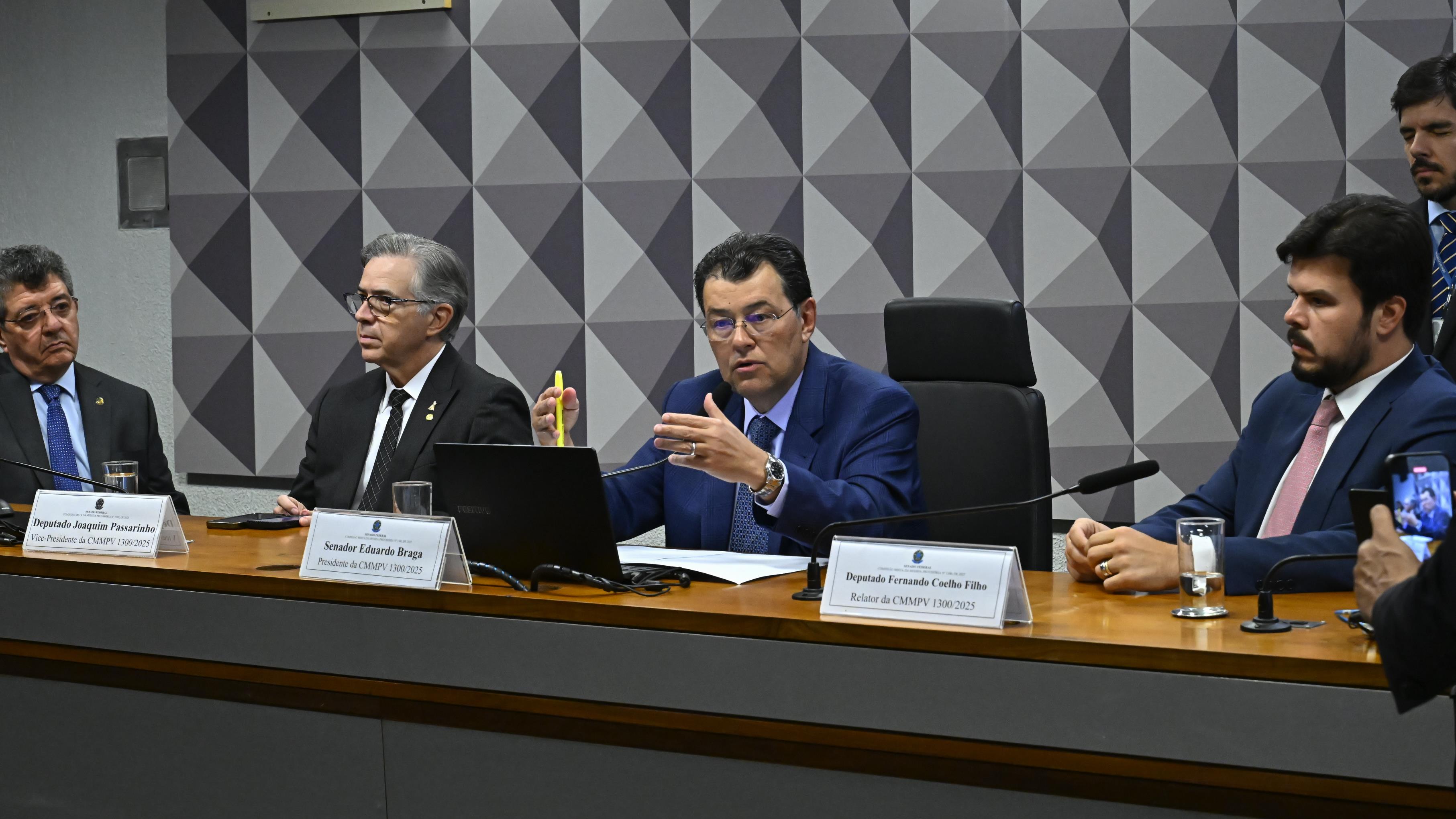 Comissão Mista da Medida Provisória (CMMPV) n° 1.300, de 2025, que altera diversas leis do setor elétrico brasileiro. 