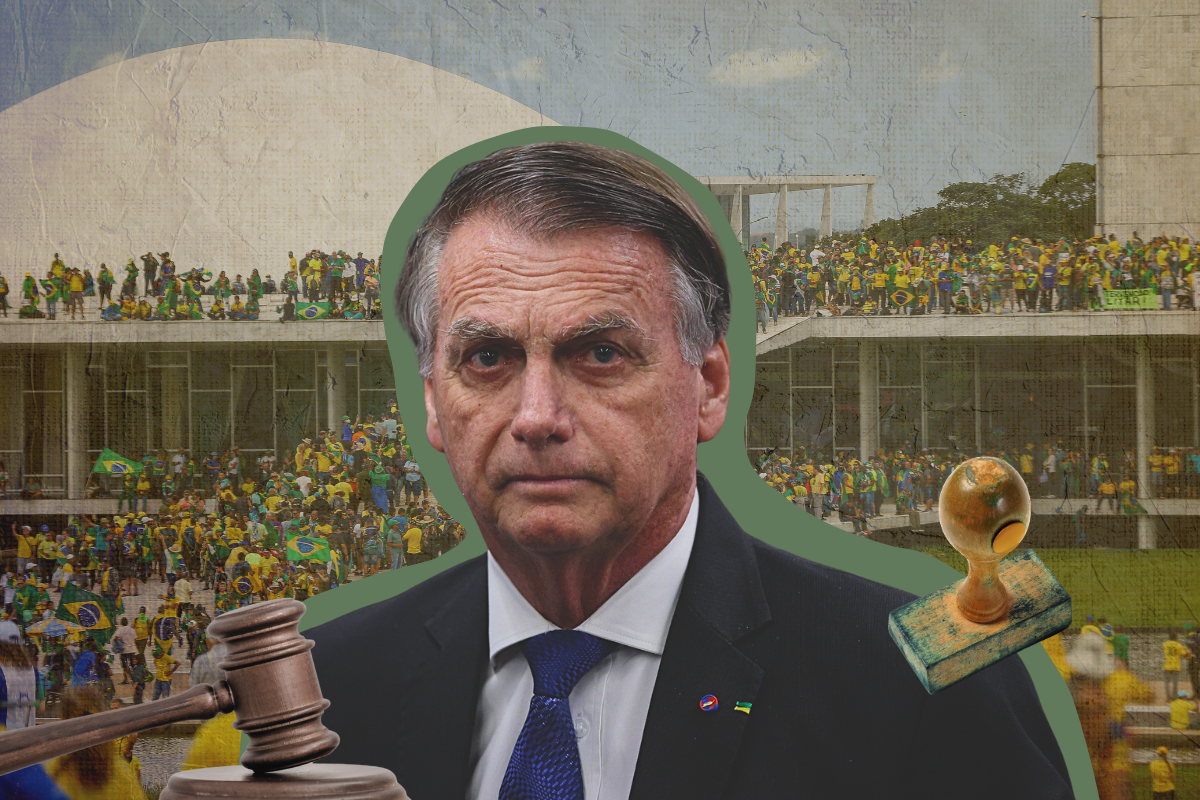 Outros três réus assinaram a nova Lei de Segurança Nacional.