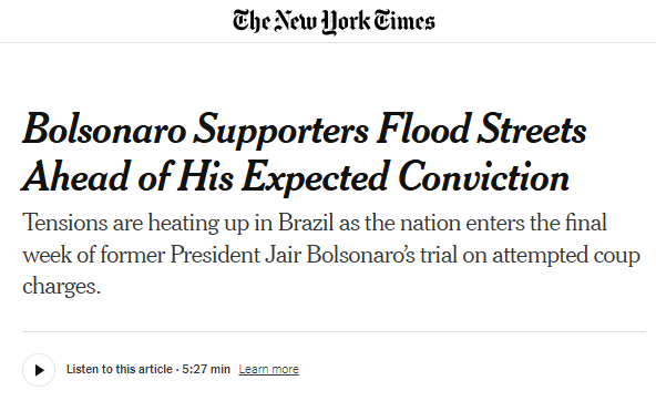 Reportagem publicada no The New York Times.