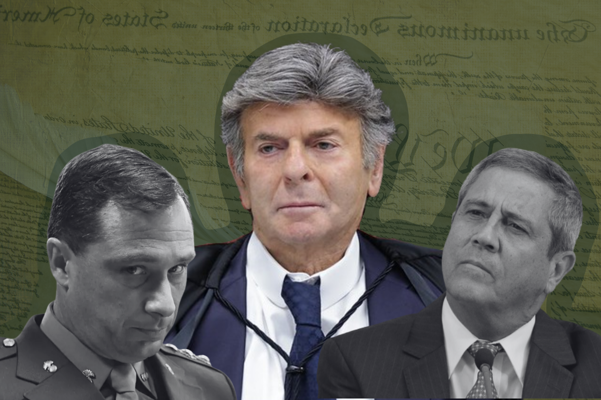 Mauro Cid e Braga Netto foram os únicos condenados por Fux em seu voto. Supremo já tem maioria para condená-los.