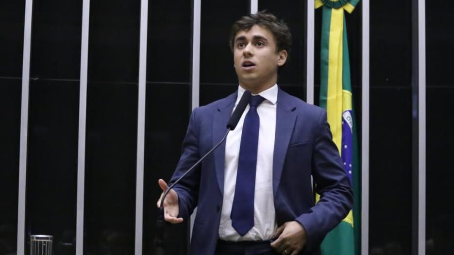 Nikolas exerce mandato parlamentar desde 2023.