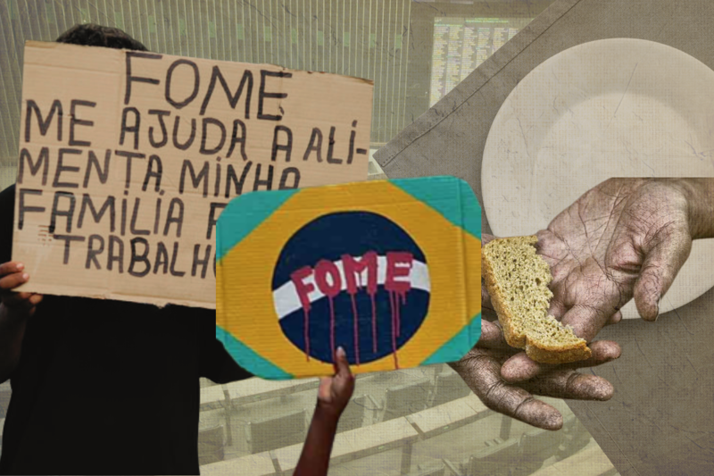 A insegurança alimentar é a falta de acesso físico, econômico e social a alimentos.