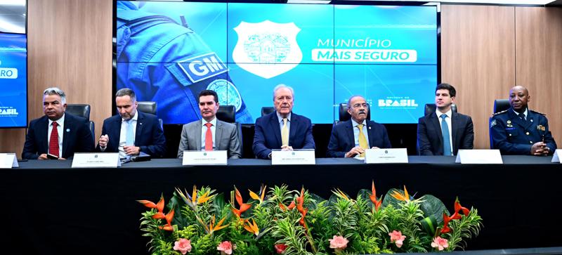 Evento ocorreu em conjunto com a entrega do relatório da Pesquisa Nacional das Guardas Municipais.