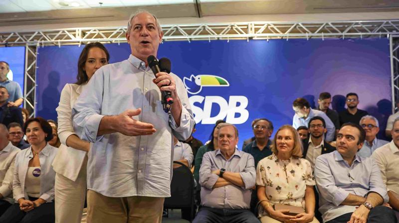 Durante filiação, Ciro indicou possíveis nomes para apoiar nas eleições majoritárias.