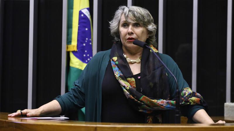 Erika Kokay, autora do projeto de lei.