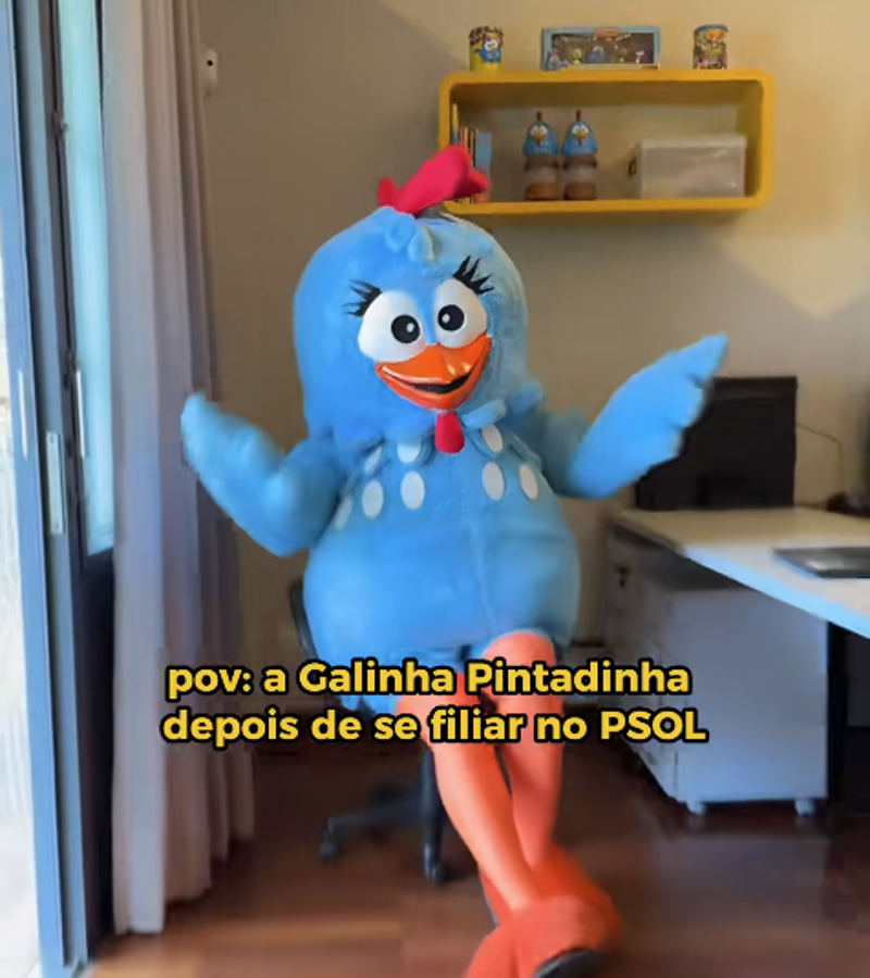 Captura de tela do vídeo publicado pelo Partido Socialismo e Liberdade (PSOL).