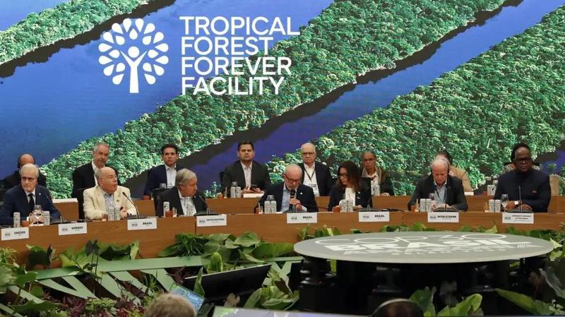 Presidente da República, Luiz Inácio Lula da Silva, fala durante lançamento da TFFF (Fundo de Florestas Tropicais para Sempre), durante a COP30. 