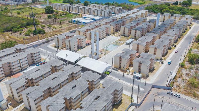 Unidades habitacionais do Minha Casa, Minha Vida em Fortaleza (CE). 