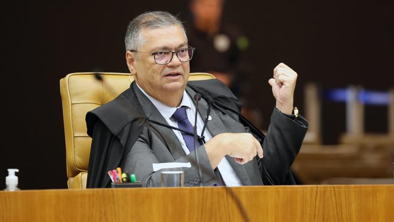 Ministro Flávio Dino acompanhou o voto do relator, Alexandre de Moraes.