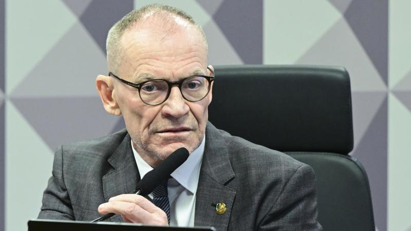 Senador Fabiano Contarato, presidente da CPI do Crime Organizado.