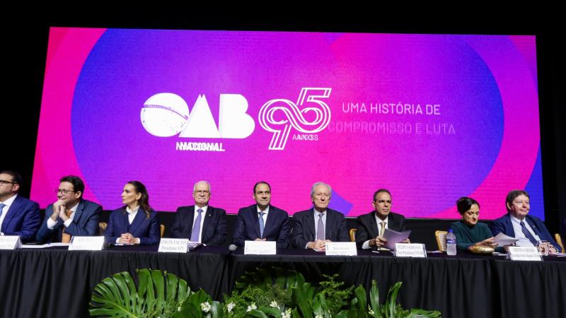 Presidente do Supremo Tribunal Federal, Edson Fachin, esteve presente.