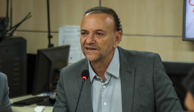 Edinho Silva conversou com jornalistas nesta terça-feira na sede do PT.