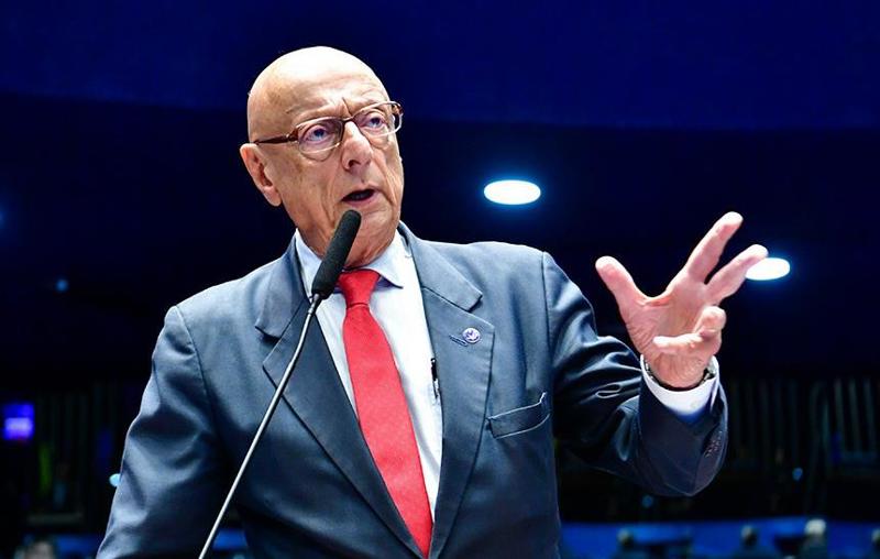 Esperidião Amin apresentou parecer pela aprovação do projeto, com mudança de redação proposta por Sergio Moro.