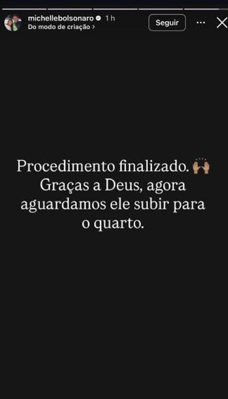 Ex-presidente passou por bloqueio do nervo frênico para conter crises de soluço.