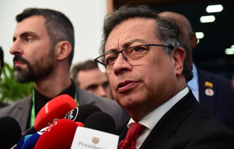 Falas de Petro ocorreram após ofensiva americana na Venezuela.