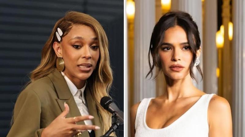 Erika Hilton alerta para transfobia após ataques a Bruna Marquezine.