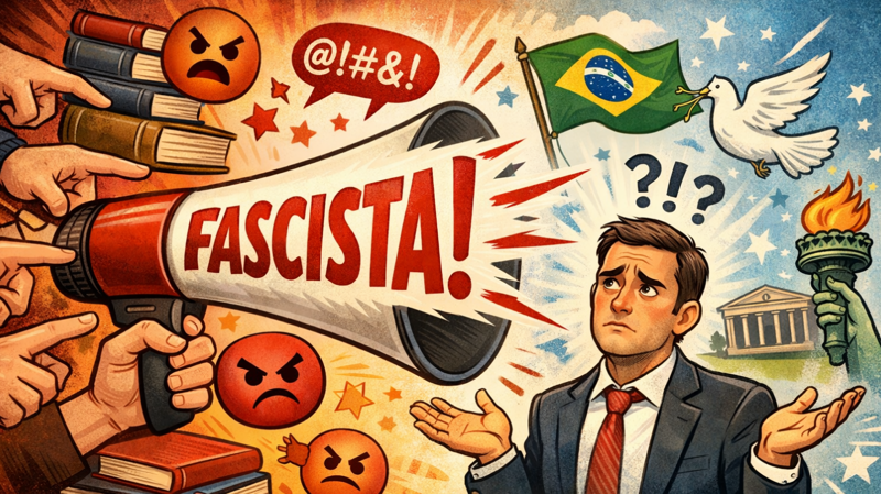 Quando a acusação vira reflexo automático, o pensamento crítico sai de cena e a democracia perde densidade.