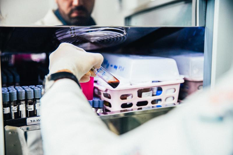 Laboratório de detecção de drogas da Superintendência da Polícia Técnico-Científica de São Paulo.