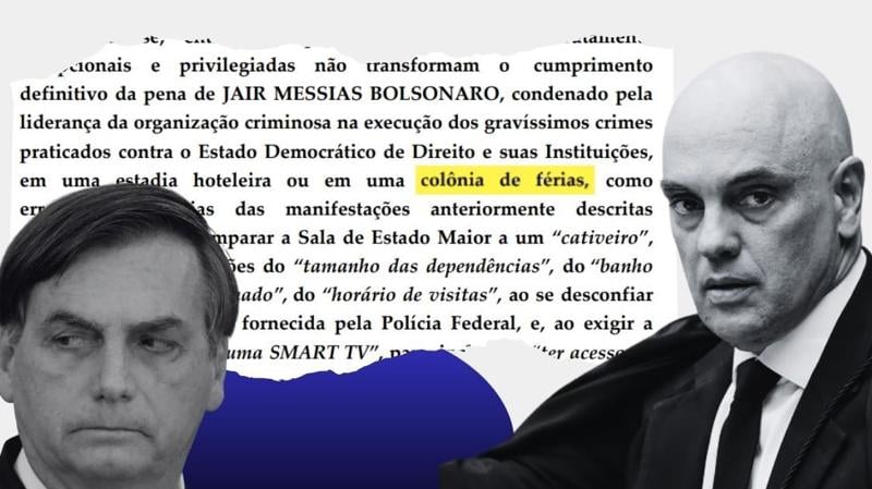 Moraes usou termo de Bolsonaro em decisão: 