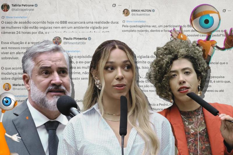 Caso envolvendo desistência no BBB 26 provocou manifestações de congressistas. 
