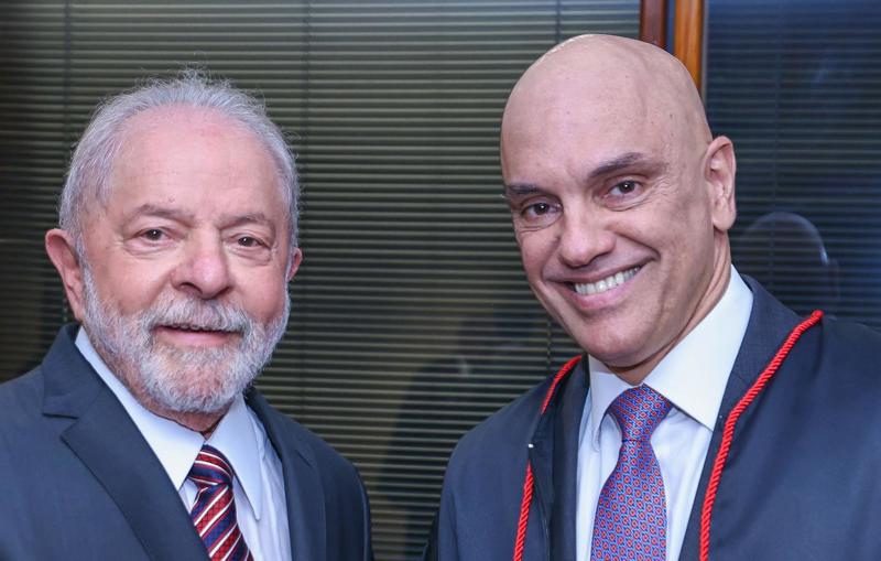 Órgão identificou manipulação de registros que citavam Luiz Inácio Lula da Silva e Alexandre de Moraes.