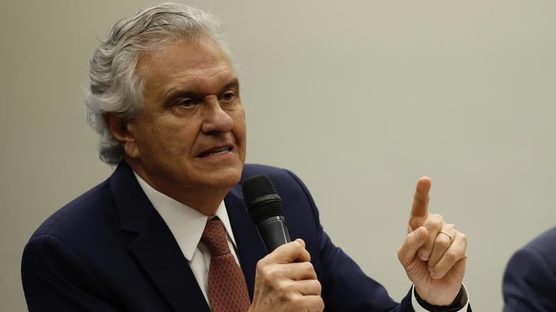 Caiado anunciou sua pré-candidatura em abril, sem garantia de aval do União Brasil.