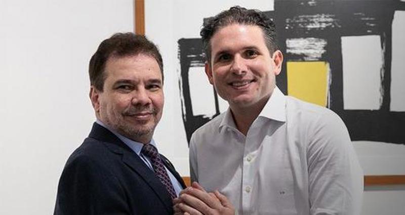 Encontro na residência oficial marcou início do diálogo sobre pautas de segurança no Congresso.