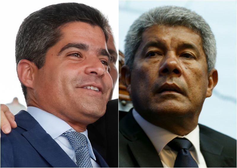 O ex-prefeito de Salvador, ACM Neto (União Brasil) e o governador da Bahia, Jerônimo Rodrigues (PT), são os dois nomes mais cotados na disputa para o comando estadual em 2026