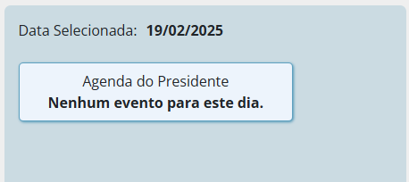 Agenda oficial de Barroso: nenhum compromisso para o dia 19