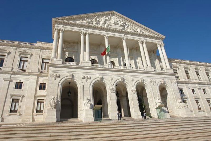 A Assembleia da República, em Portugal