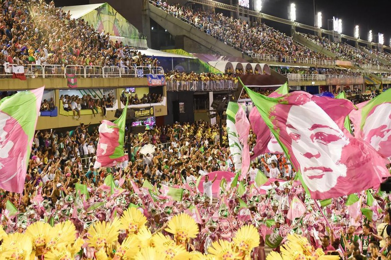 Marielle Franco foi uma das homenageadas pela Mangueira no carnaval de 2019