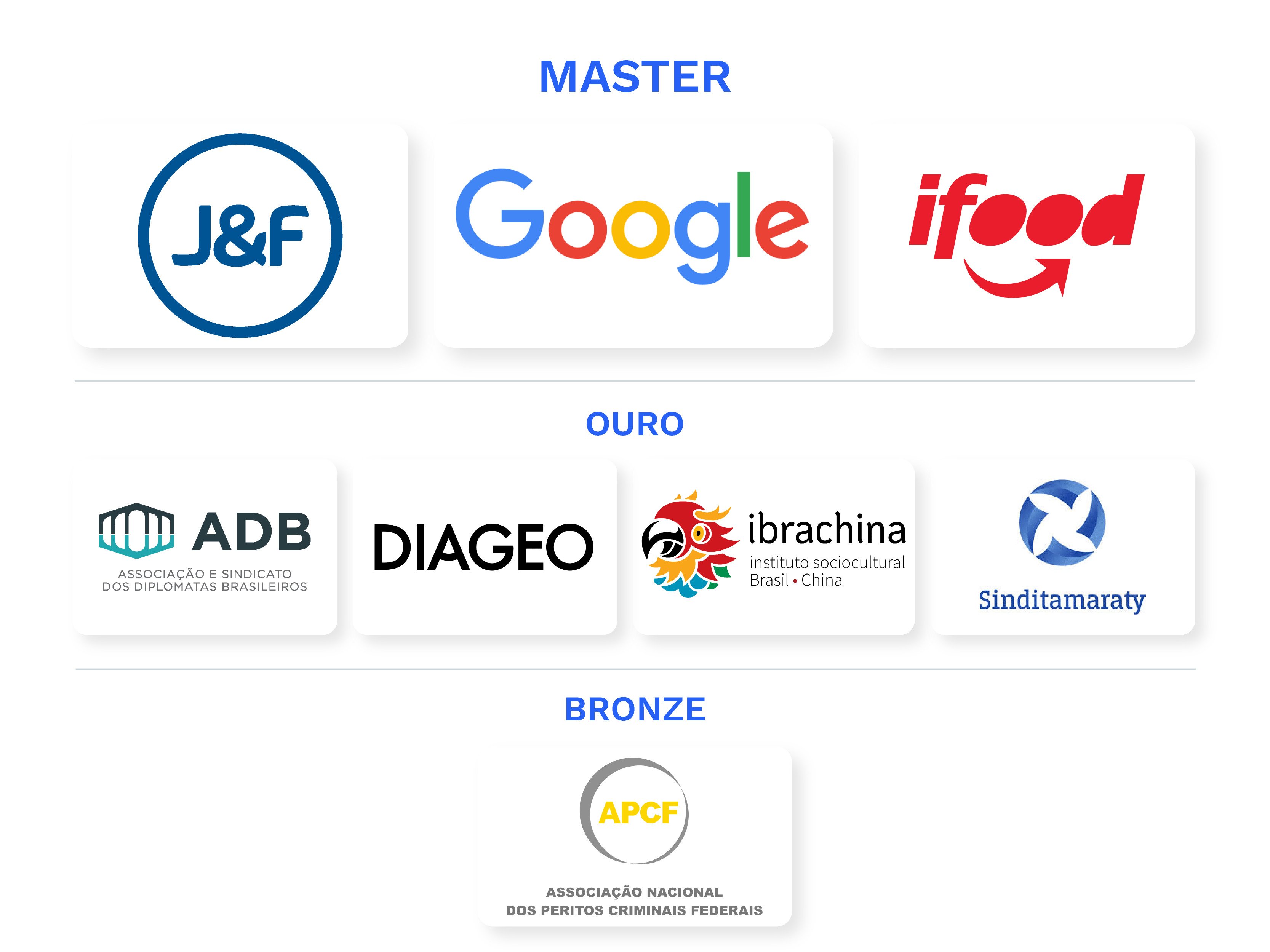 Apoiadores do Prêmio Congresso em Foco 2025.