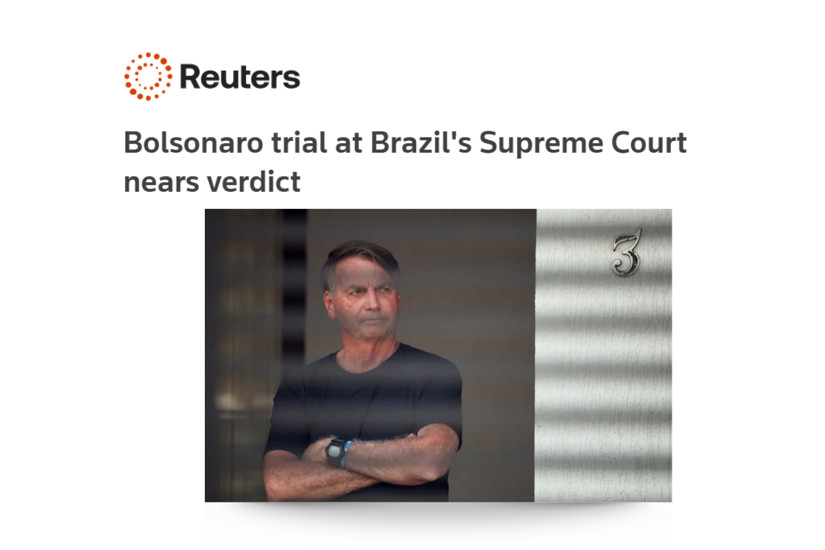 Reportagem publicada na Reuters.
