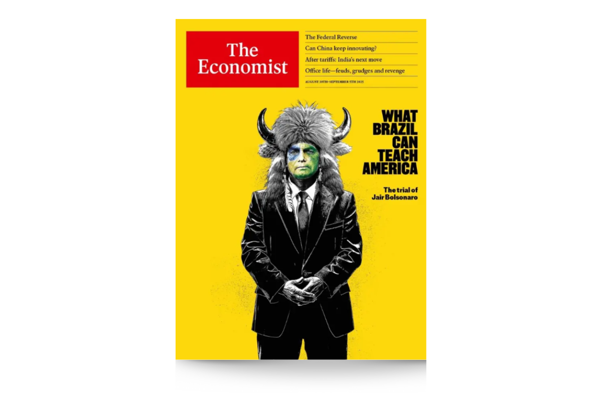 Capa da revista The Economist.