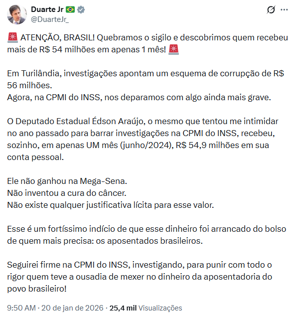 Publicação de Duarte Jr.