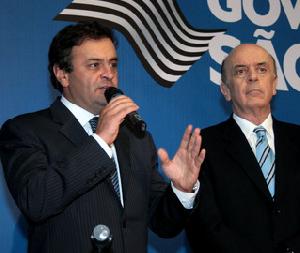 Aécio e Serra